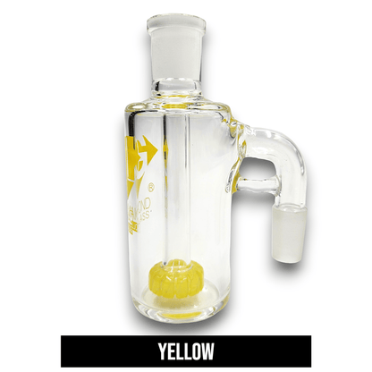 Diamond 4 - 1/2" Ash Catcher Circ Perc 14mm 90 Deg