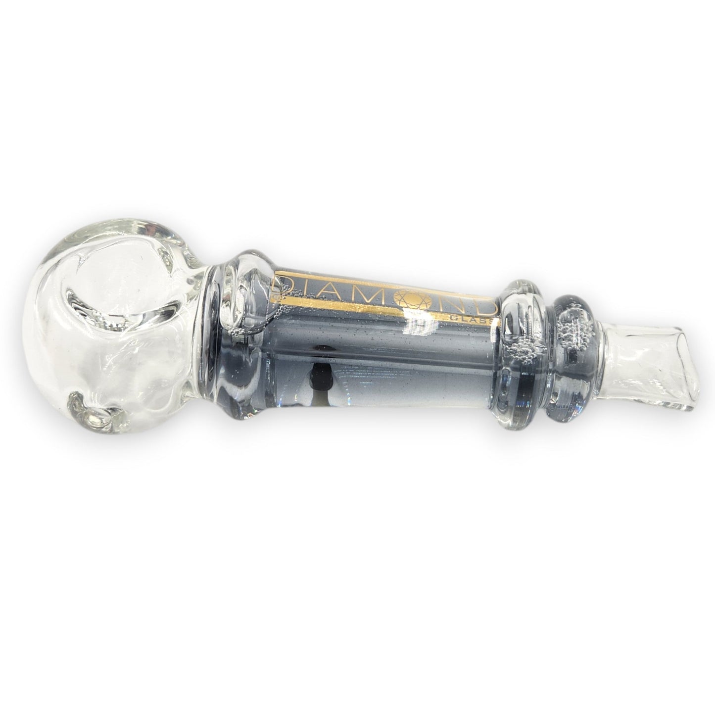 Diamond Glycerin Freezable Glass Hand Bowl Pipe