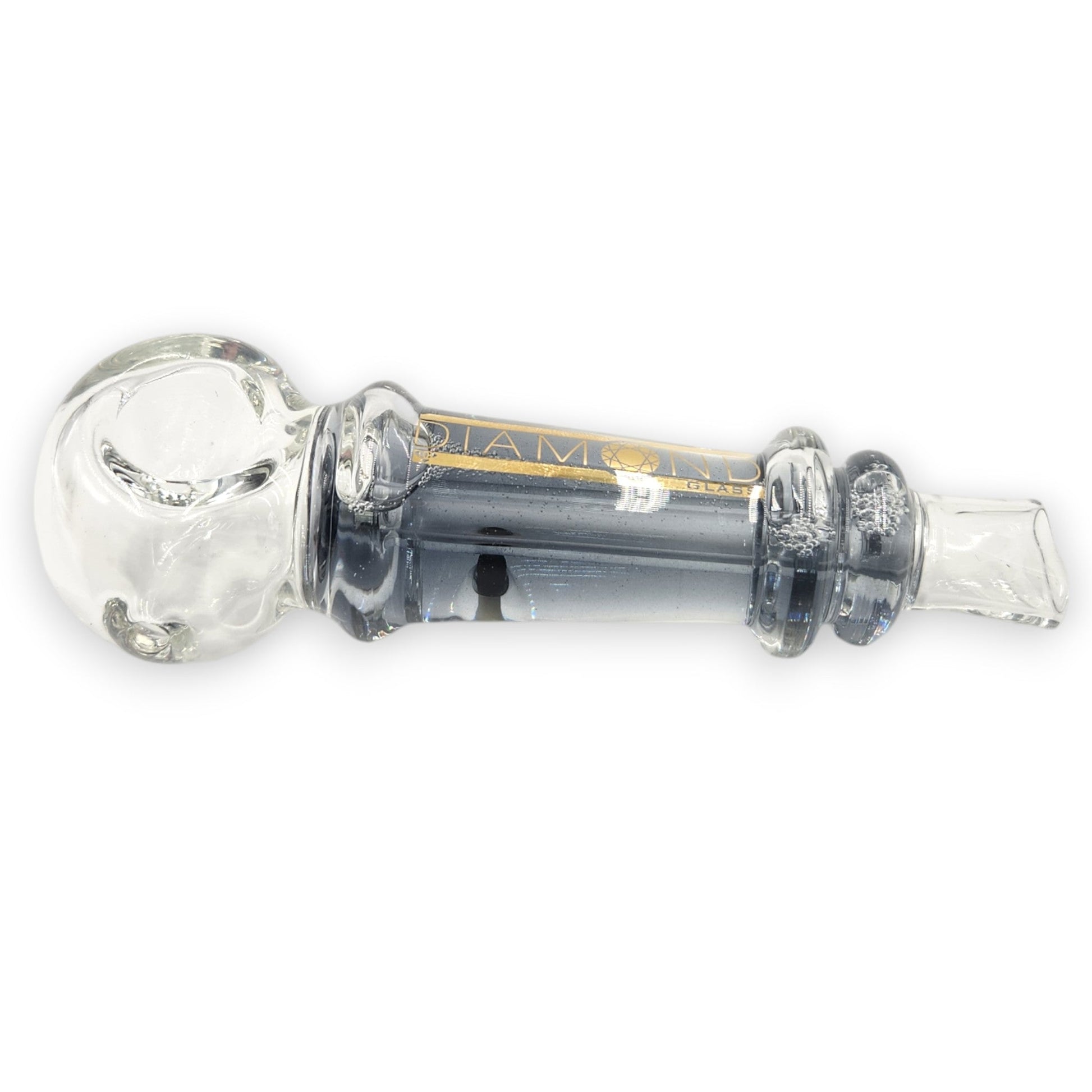 Diamond Glycerin Freezable Glass Hand Bowl Pipe