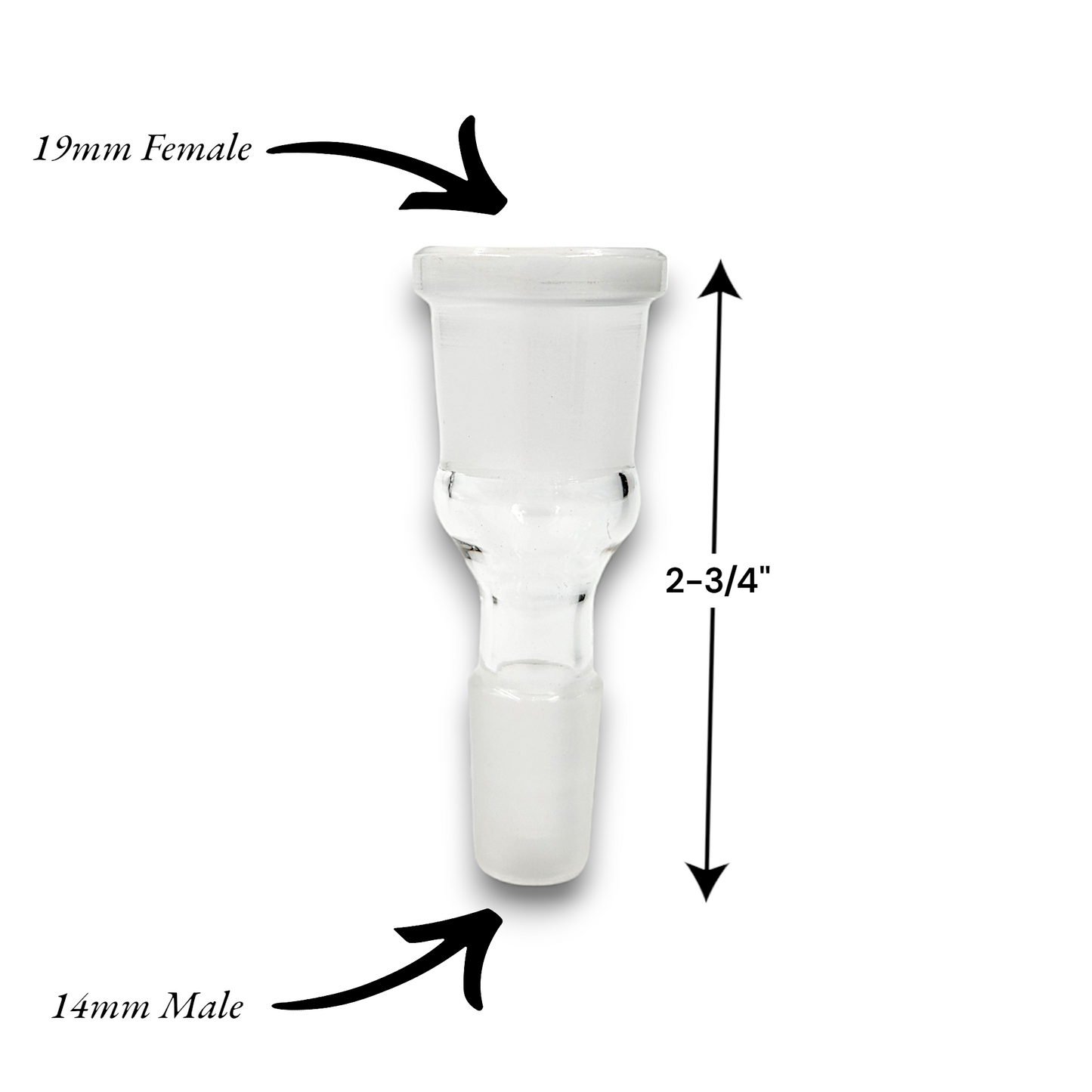 GRAV 14mm Male to 19mm Female Adapter