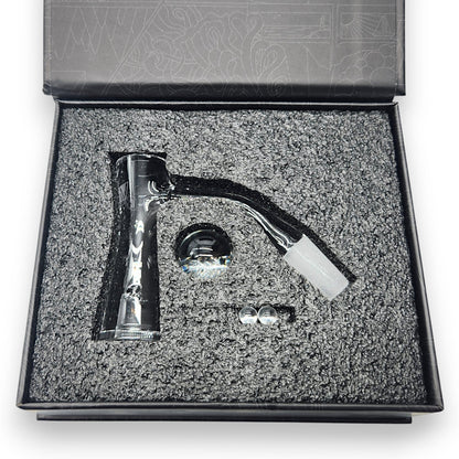 GRAV Quartz Hourglass Banger Set | 14mm 45deg