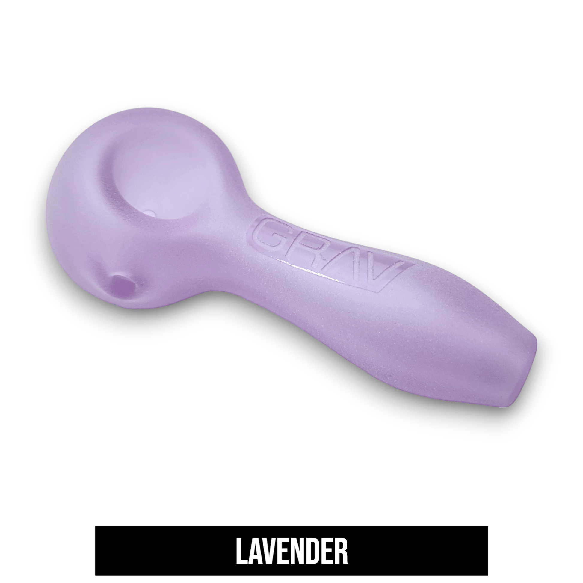 GRAV Sandblasted Spoon Hand Pipe