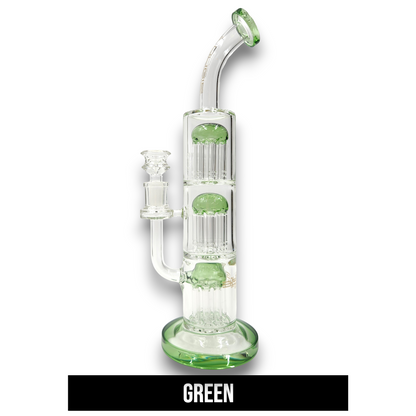 13" Bougie Triple Tree Percolator Bong