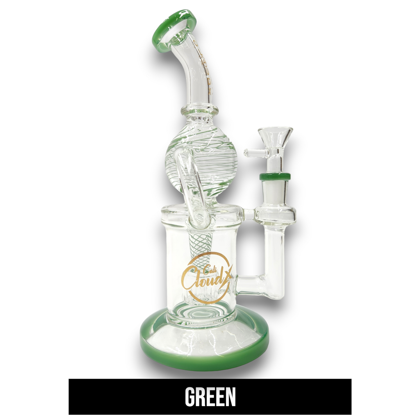 10" Cali CloudX Dome Circ Perc Recycler