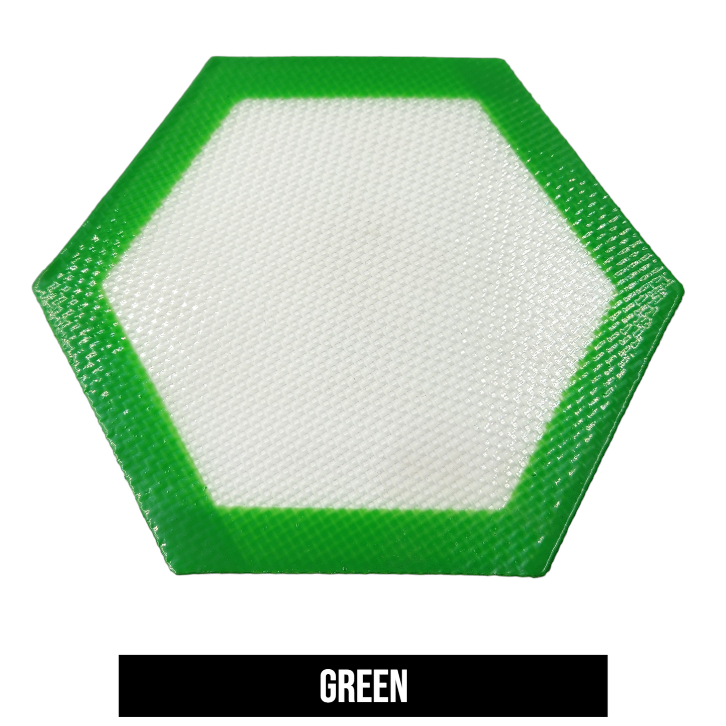 5" Hexagon Silicone Dab Mat