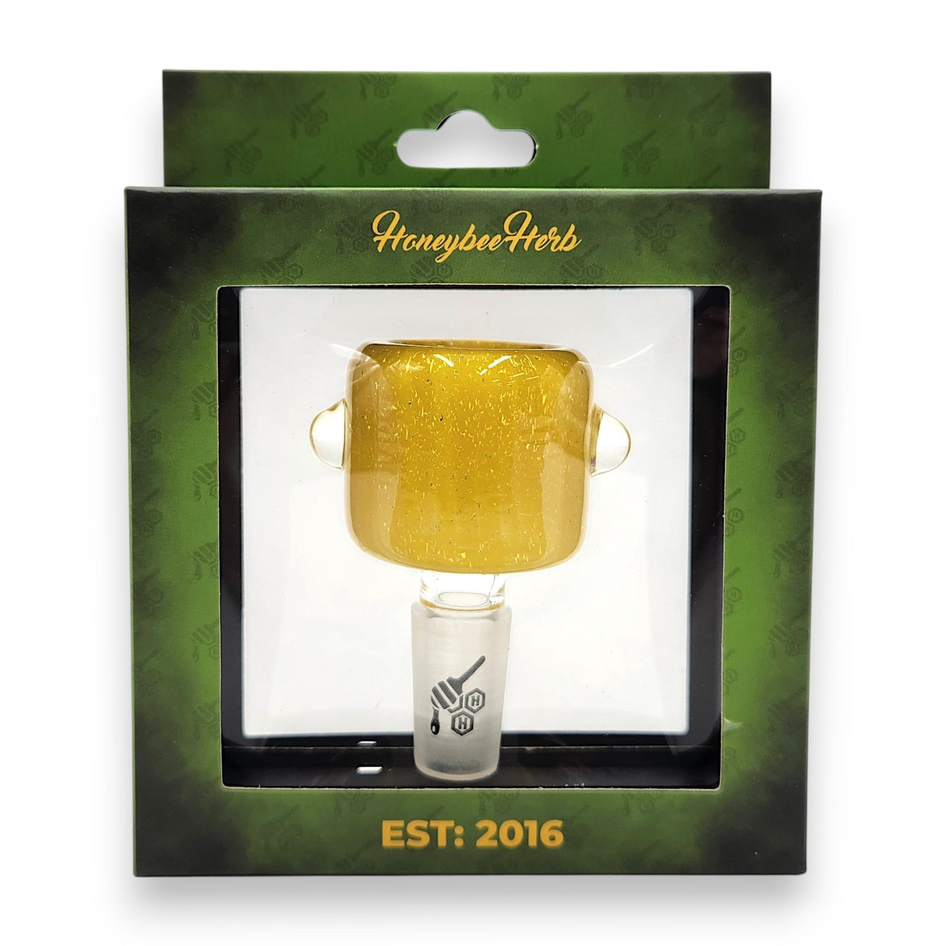 Honeybee Herb Glass Bowl Head 14mm Male
