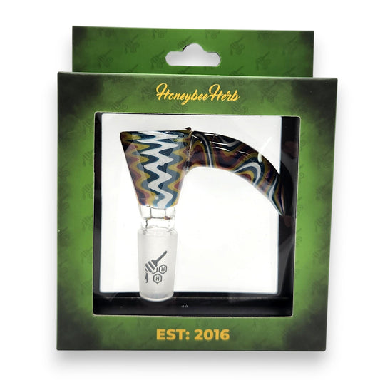 Honeybee Herb Glass Bowl Head 14mm Male