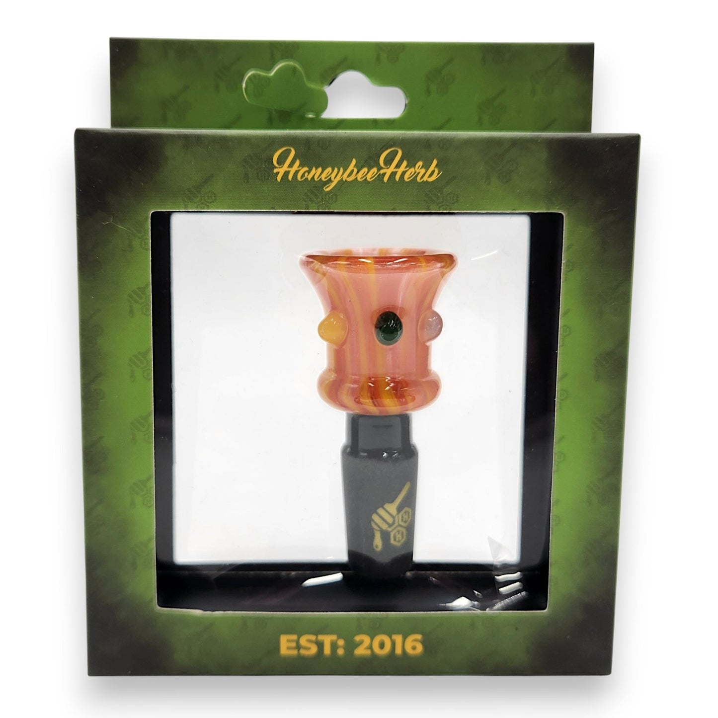 Honeybee Herb Glass Bowl Head 14mm Male