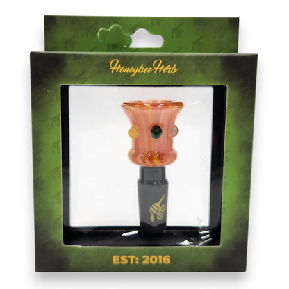 Honeybee Herb Glass Bowl Head 14mm Male