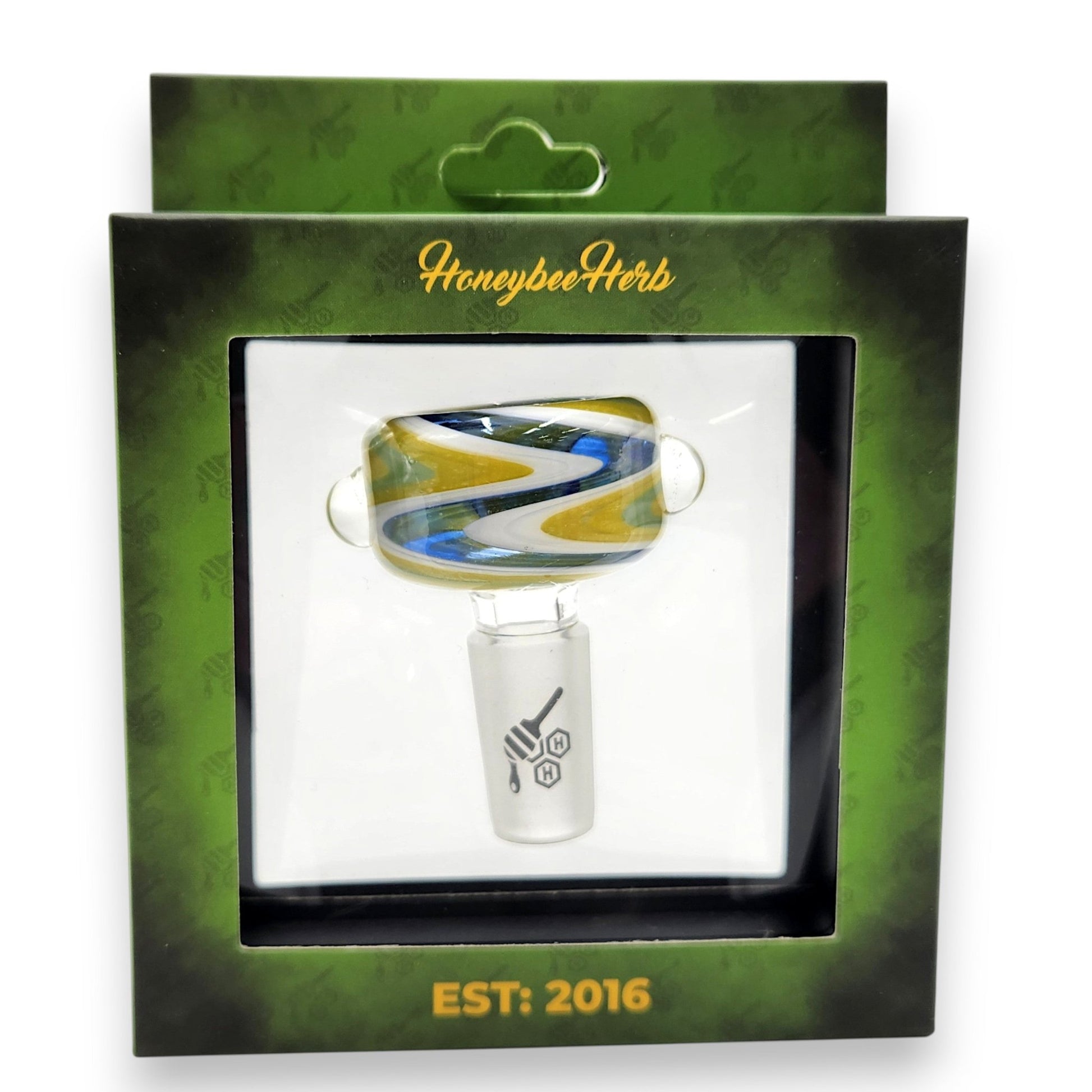 Honeybee Herb Glass Bowl Head 14mm Male