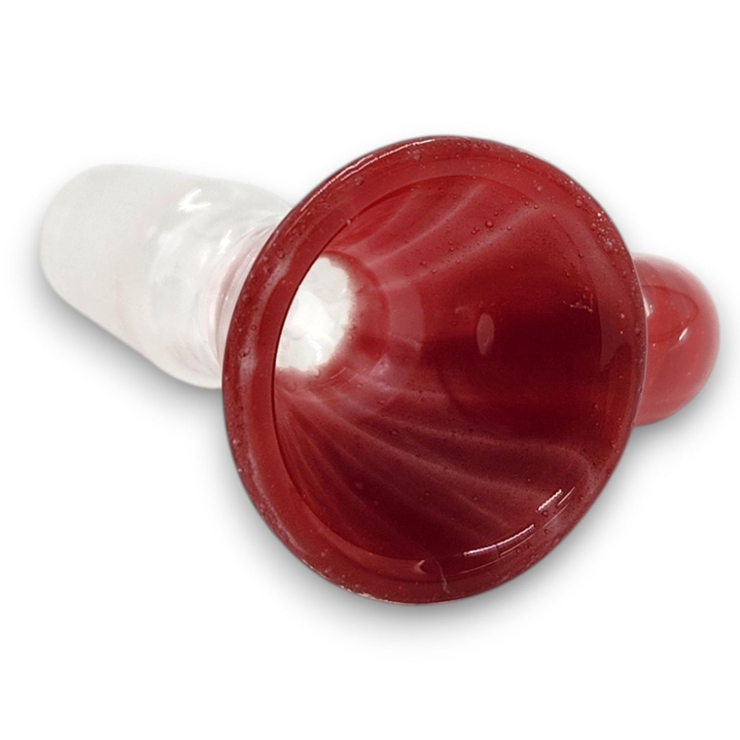 Horn Handle Glass Bowl Head 14mm Male