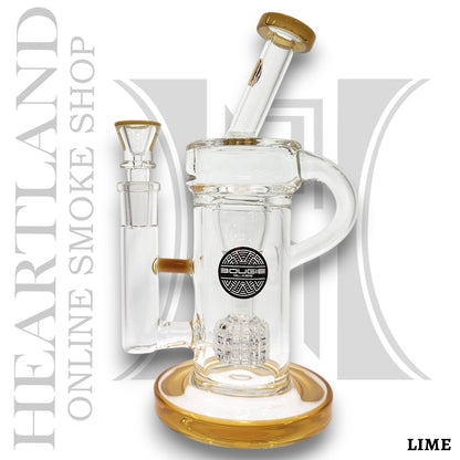 8" Bougie Matrix Percolator Recycler Bong