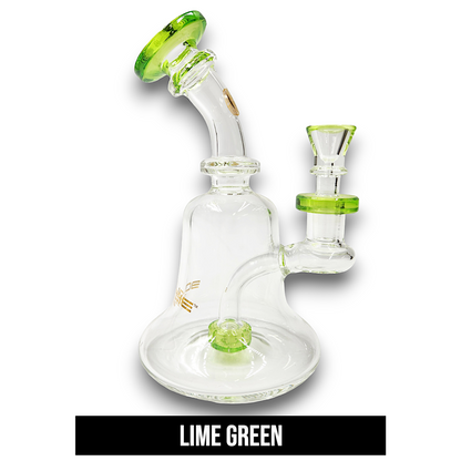 8" Bougie Bell Shape Circ Perc Bong