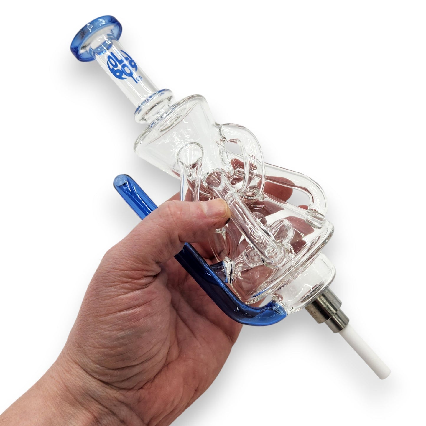 Lollipop Pure Dew Recycler Nectar Collector Dab Straw