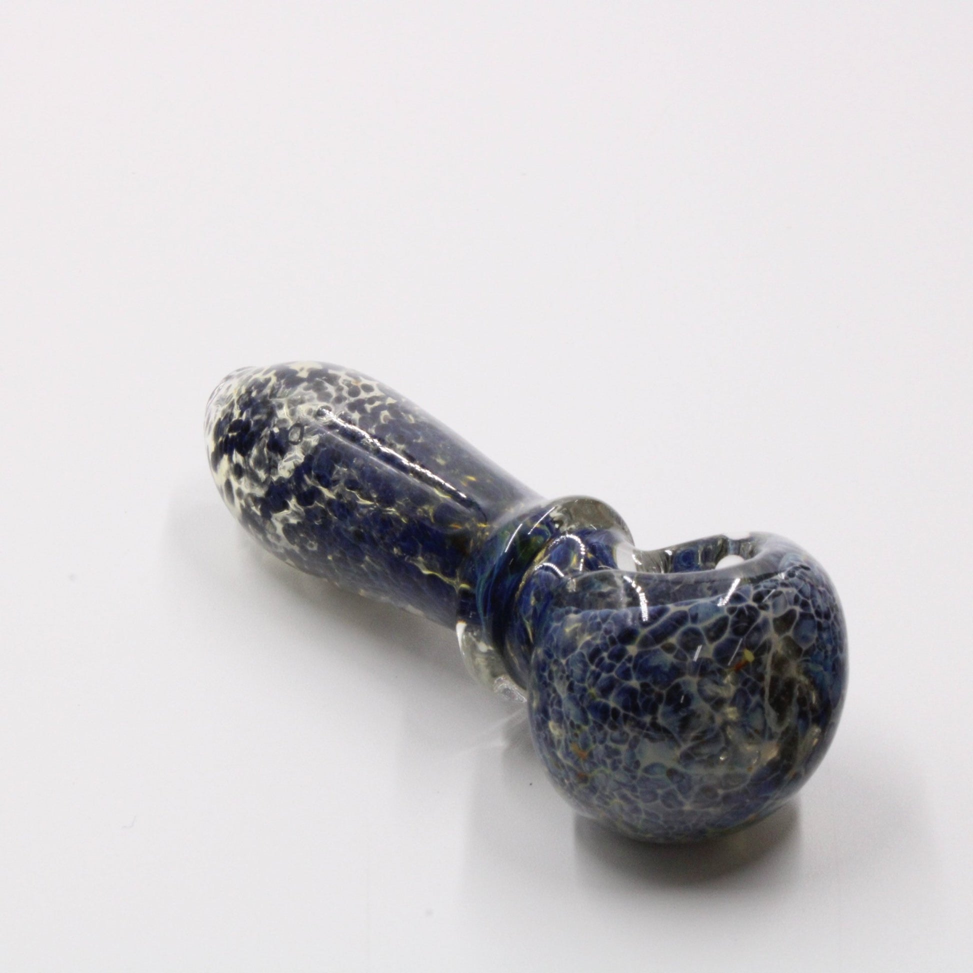 Medium 3 - 3/4" Glass Spoon Hand Bowl