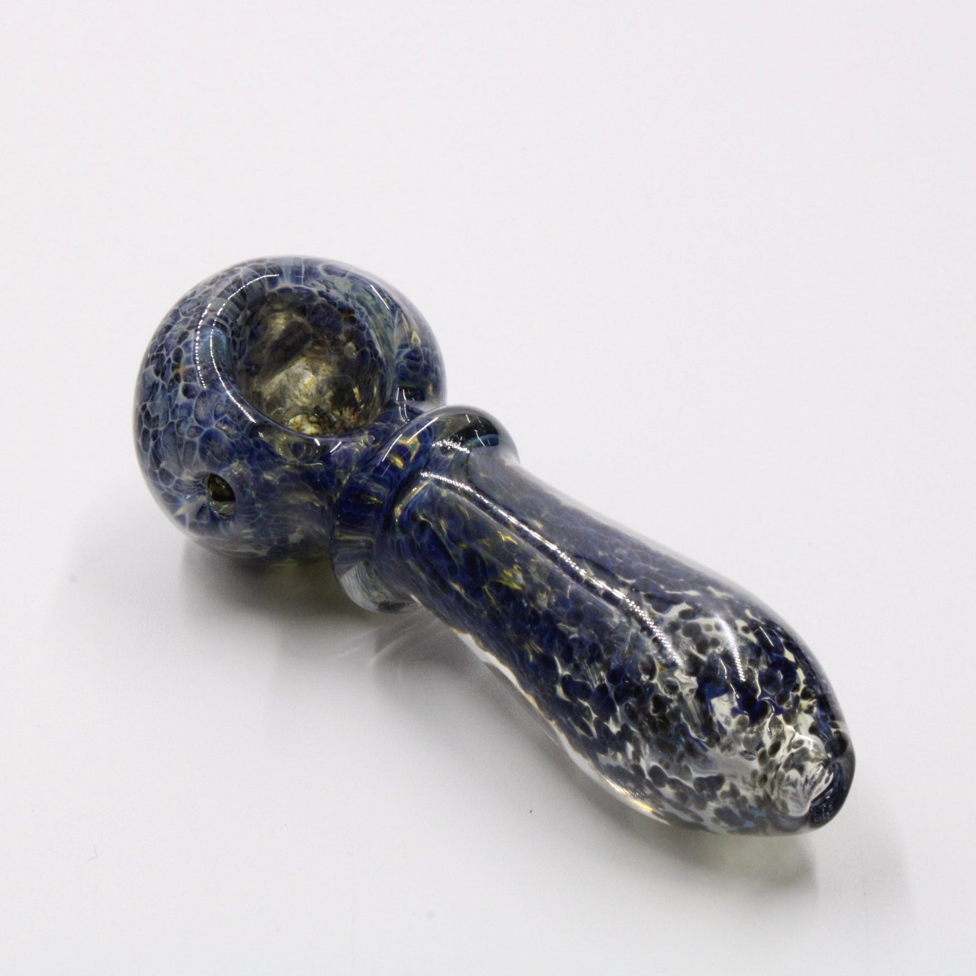 Medium 3 - 3/4" Glass Spoon Hand Bowl