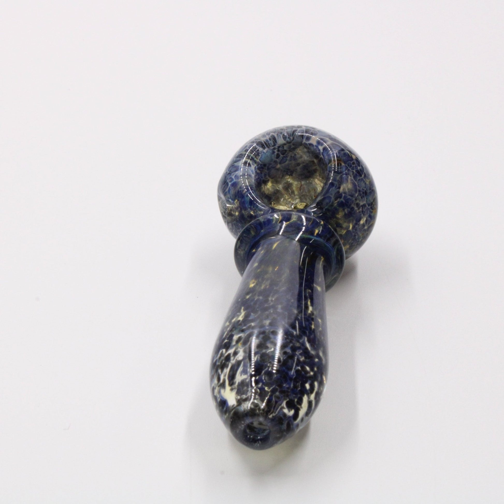 Medium 3 - 3/4" Glass Spoon Hand Bowl
