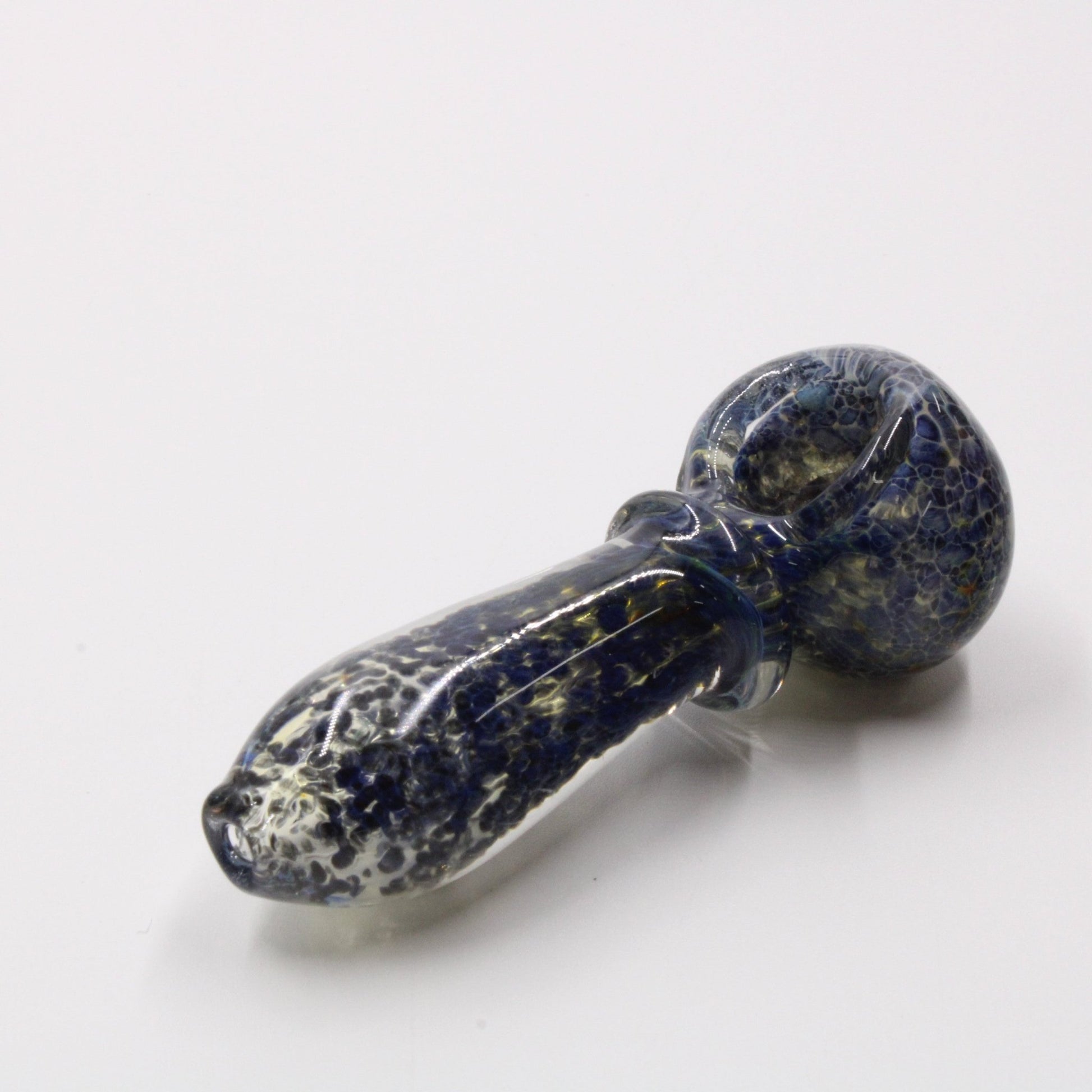 Medium 3 - 3/4" Glass Spoon Hand Bowl