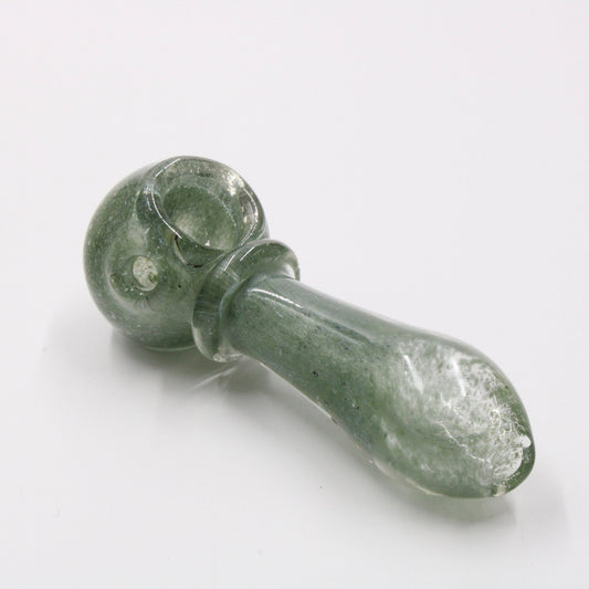 Medium 3 - 3/4" Glass Spoon Hand Bowl