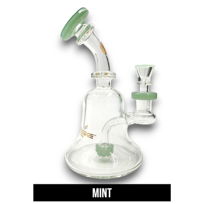 8" Bougie Bell Shape Circ Perc Bong