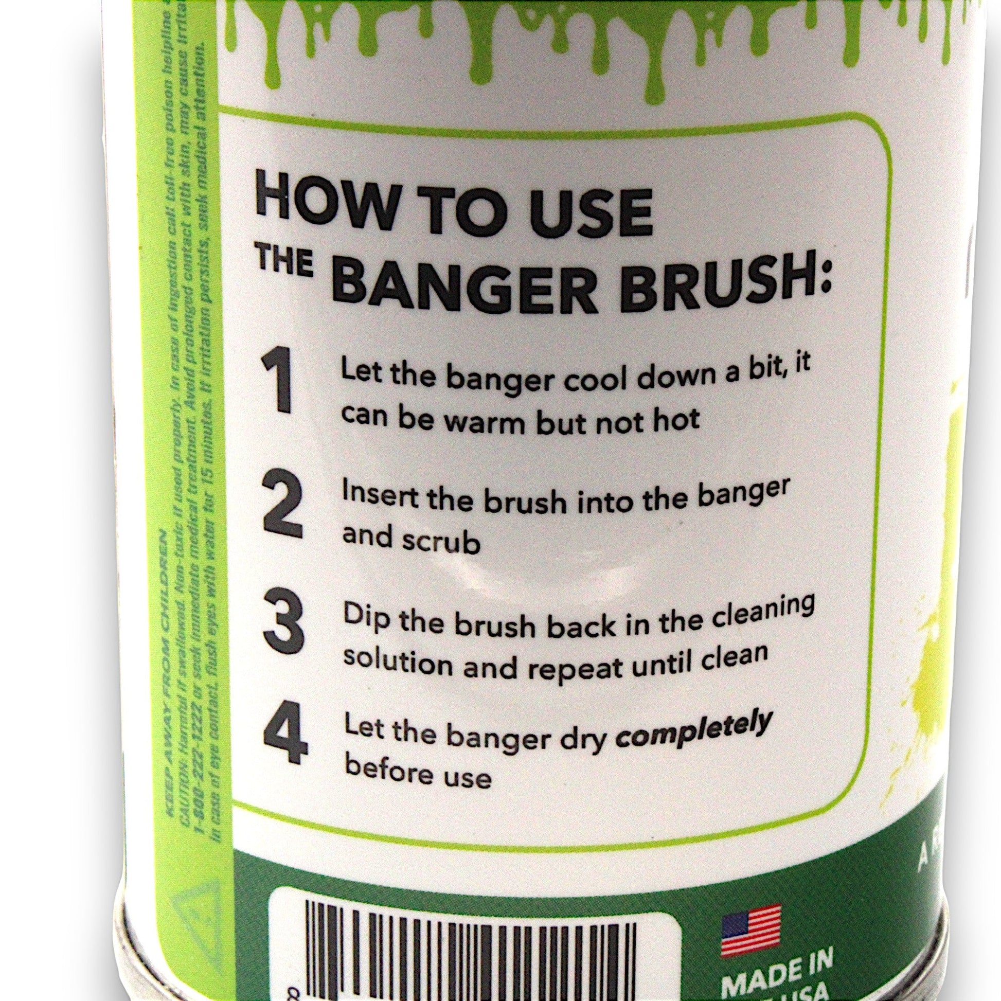 Ooze Banger Brush Reusable Banger Cleaner