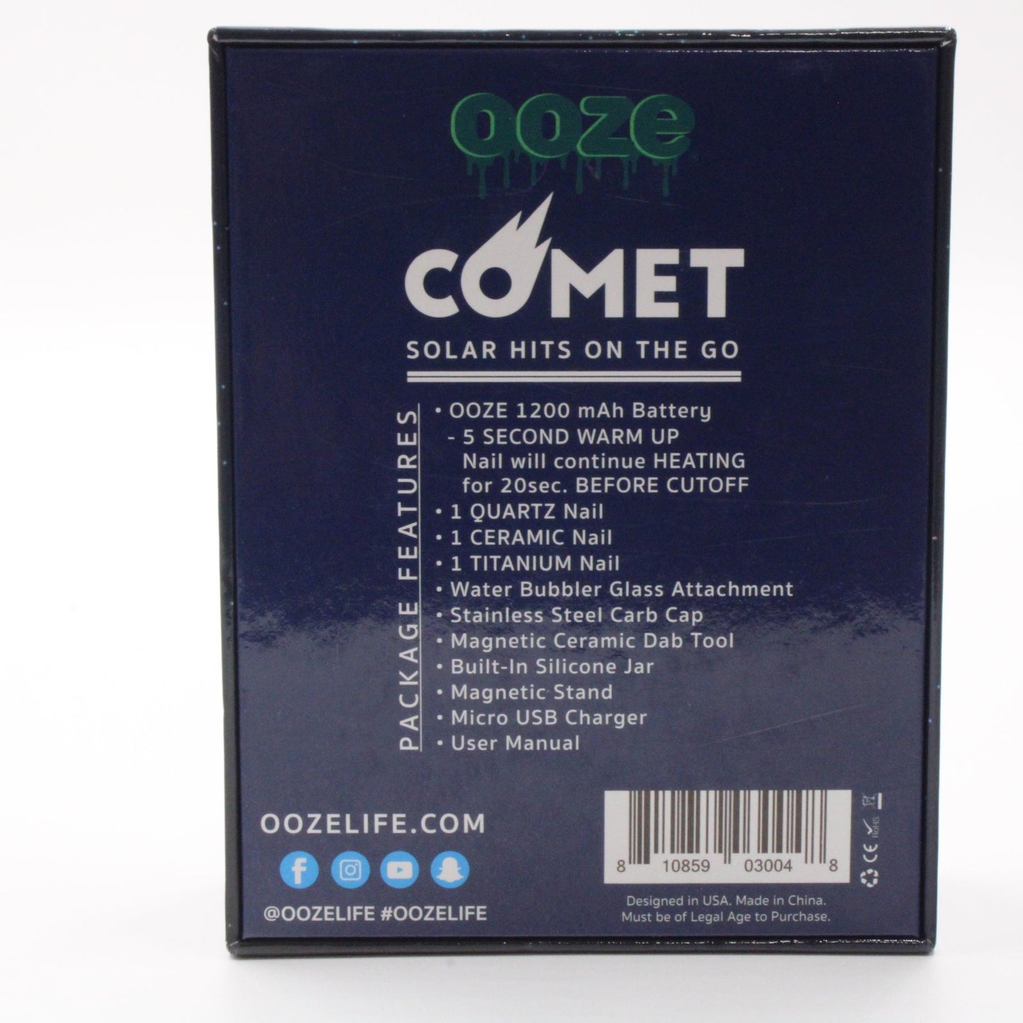 Ooze Comet Concentrate Vaporizer