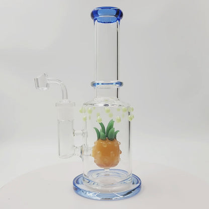 11" Pineapple Barrel Bong Rig