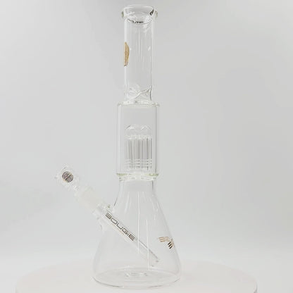 15" Bougie Glass Tree Perc Beaker Tube Bong