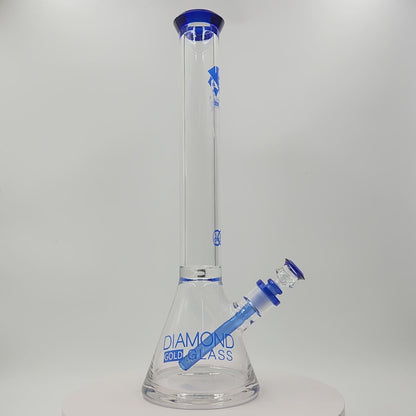 18" Diamond 9mm Heavy Duty Beaker Bong