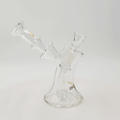 7" Bougie Angled Beaker Circ Perc Bong