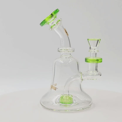 8" Bougie Bell Shape Circ Perc Bong