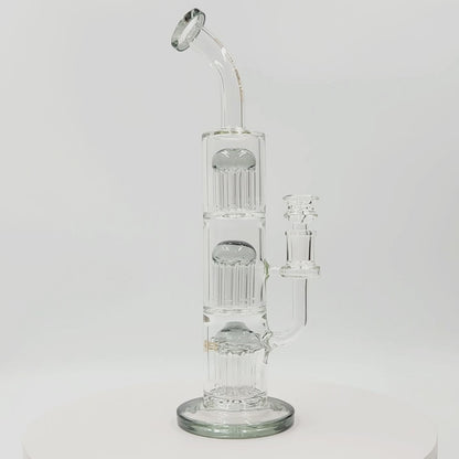 13" Bougie Triple Tree Percolator Bong