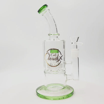 10" Cali CloudX Matrix Showerhead Percolator Bong