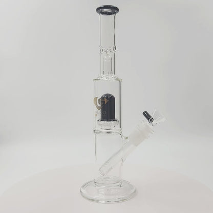 11" Diamond Showerhead Percolator Straight Bong