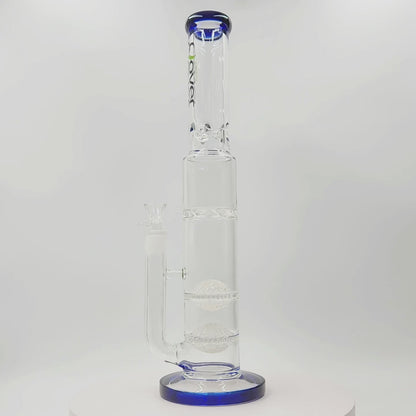 18" Clover Fritted Disc Turbine Perc Bong