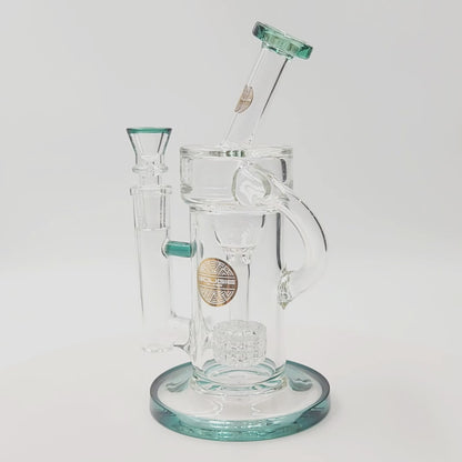 8" Bougie Matrix Percolator Recycler Bong