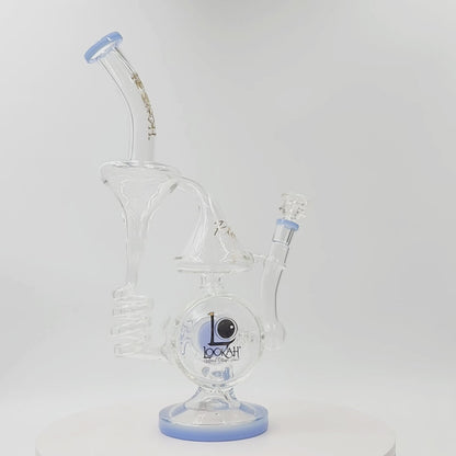 18" Lookah Platinum Barrel Recycler Bong