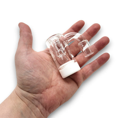 Pulsar Oil Reclaimer with Storage 90 deg 14mm male slide / 19mm male to bong