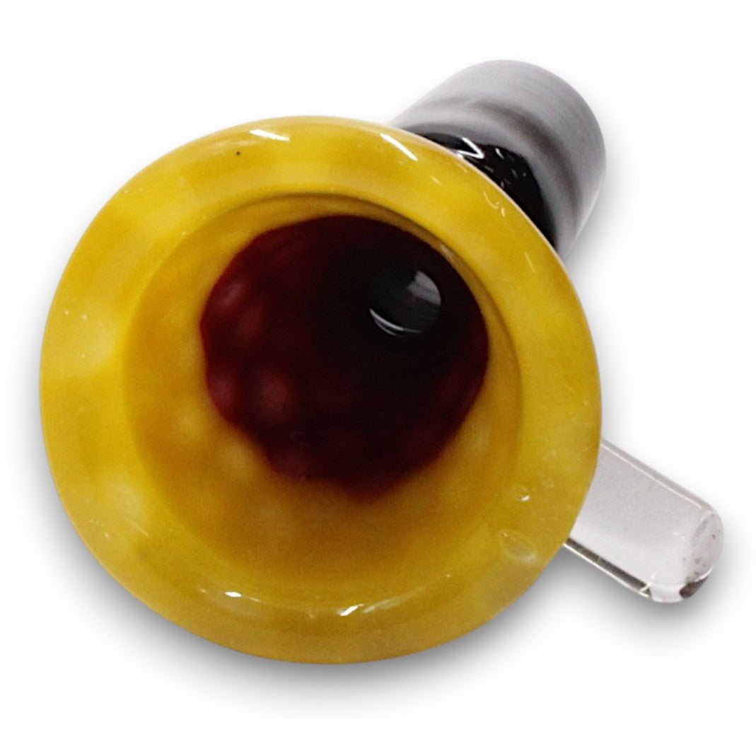 Rasta Honeycomb Funnel Bowl Head Slide 14mm Male
