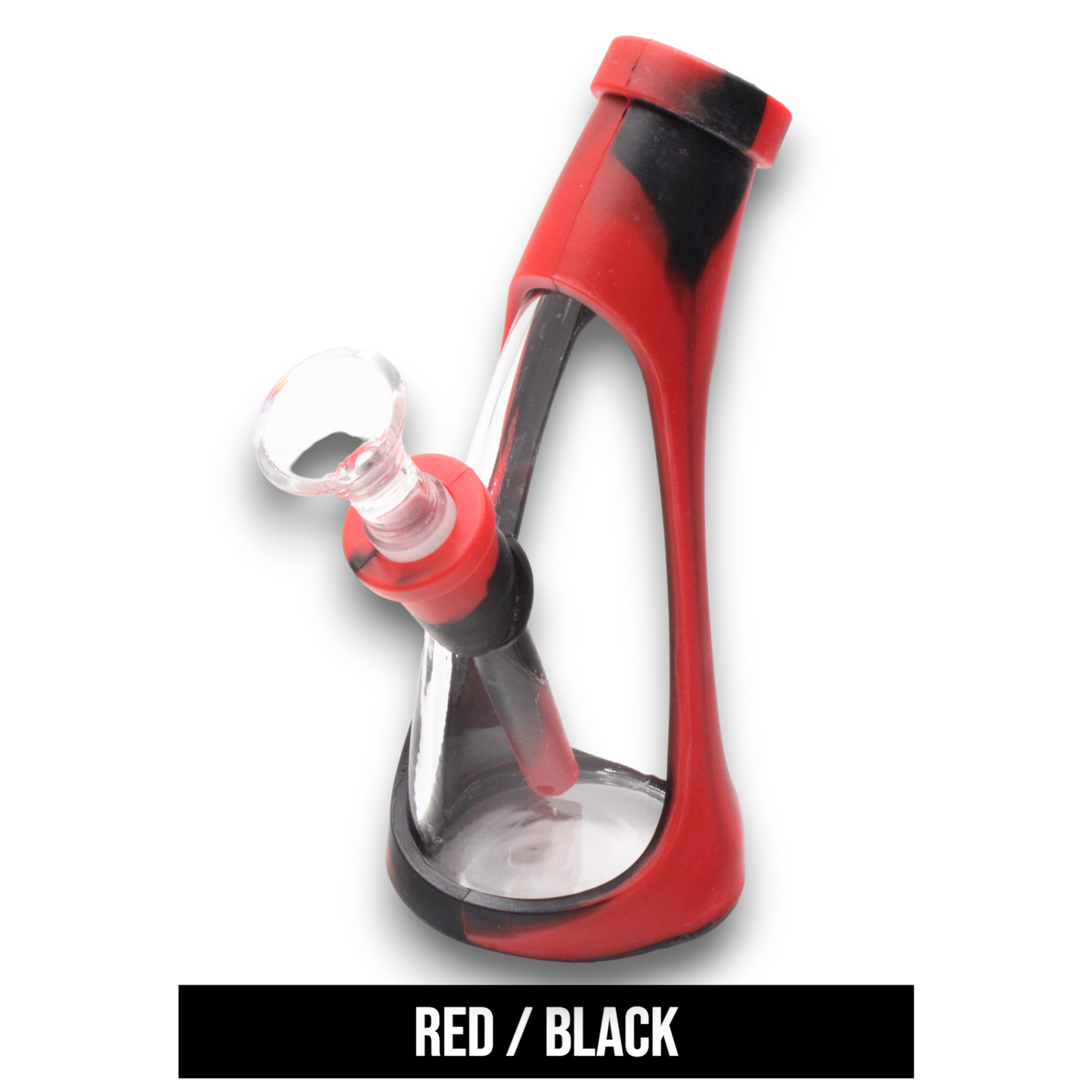 6" Waxmaid Horn Silicone Mini Bong