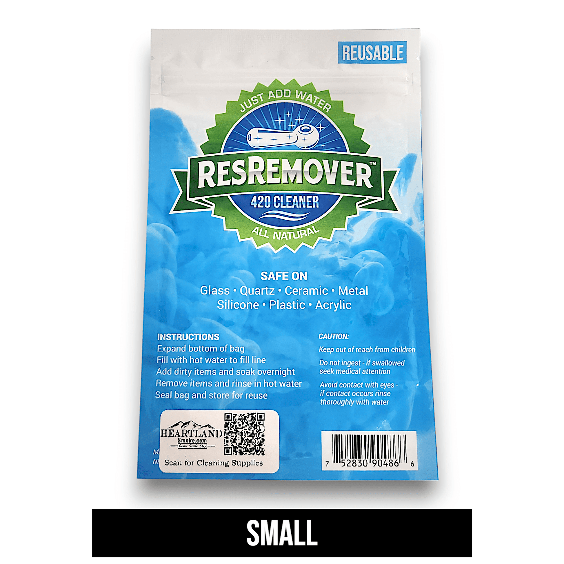 ResRemover All Natural Cleaning Soaker Bag Solution