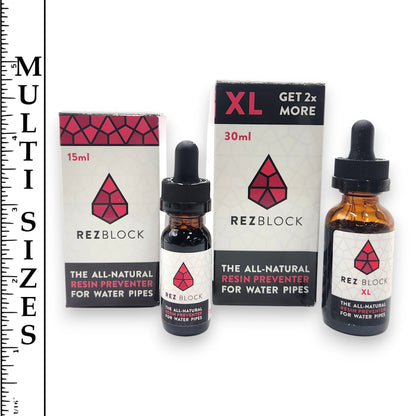 REZ Block All Natural Residue Preventer for Water Pipes
