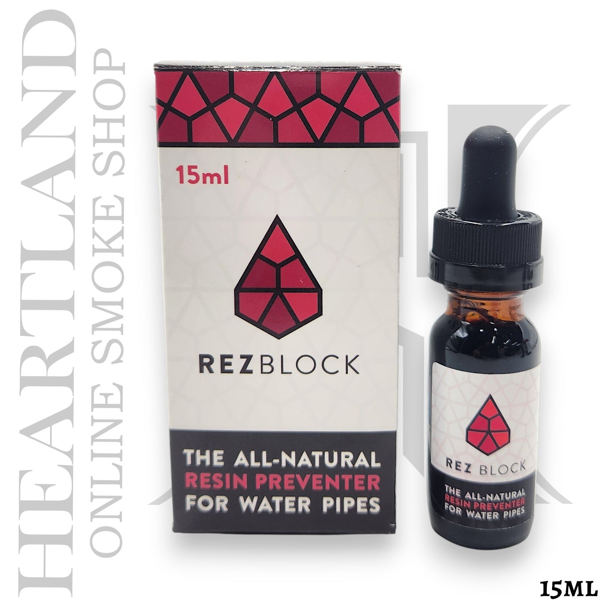 REZ Block All Natural Residue Preventer for Water Pipes