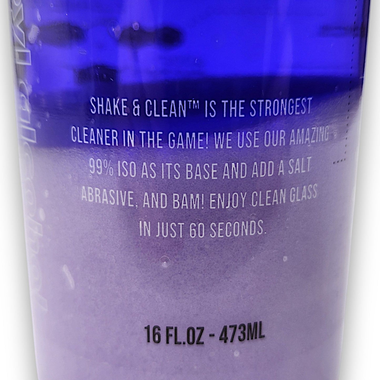 Shake and Clean 99% Isopropyl Alcohol with Abrasive 16 fl oz