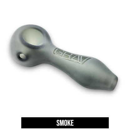 GRAV Sandblasted Spoon Hand Pipe