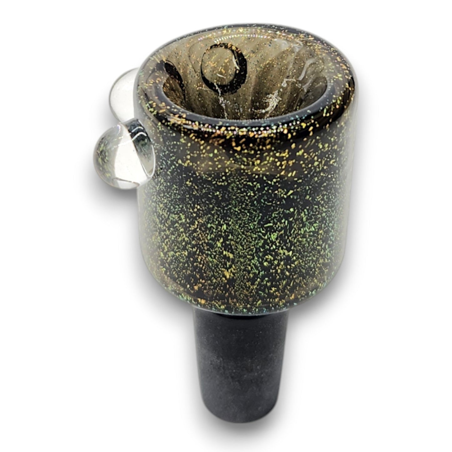 Sparkle Darkle Glass Slide Bowl Head 14mm Male
