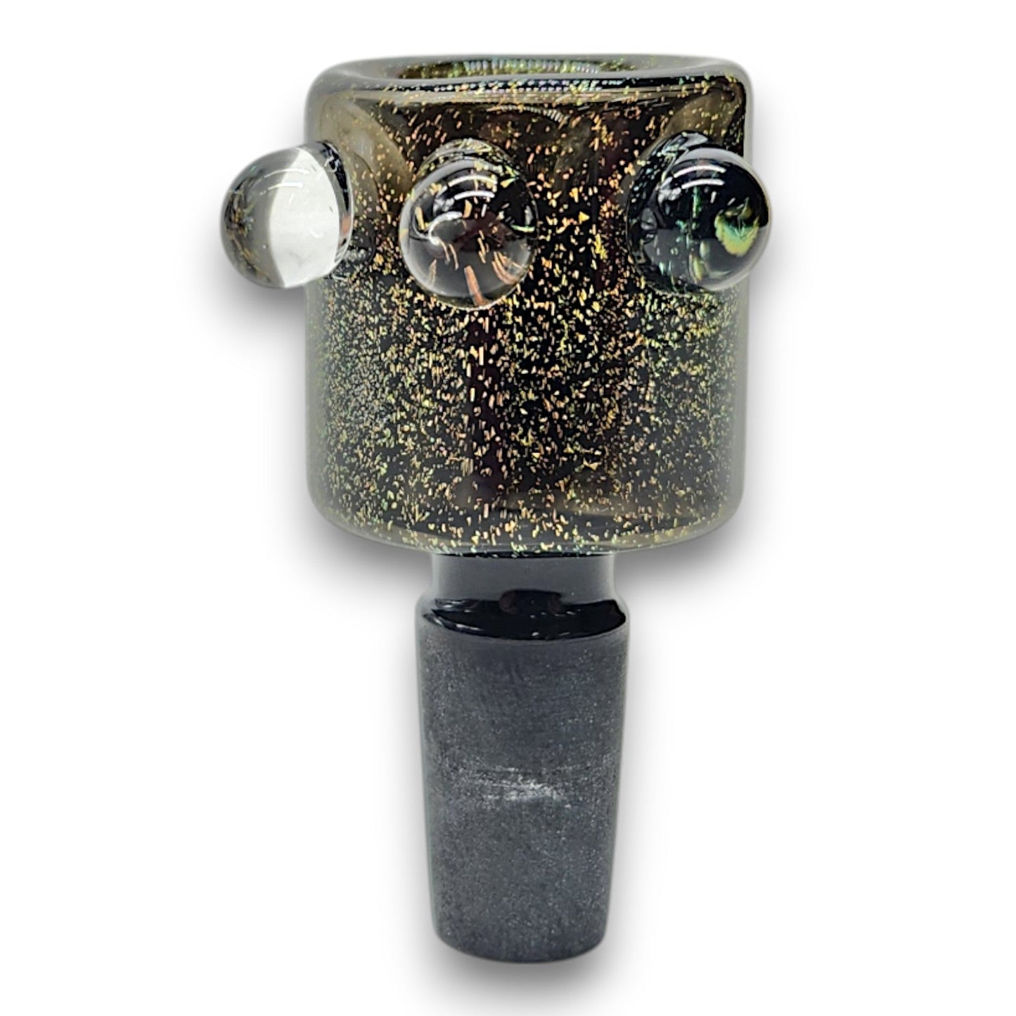 Sparkle Darkle Glass Slide Bowl Head 14mm Male
