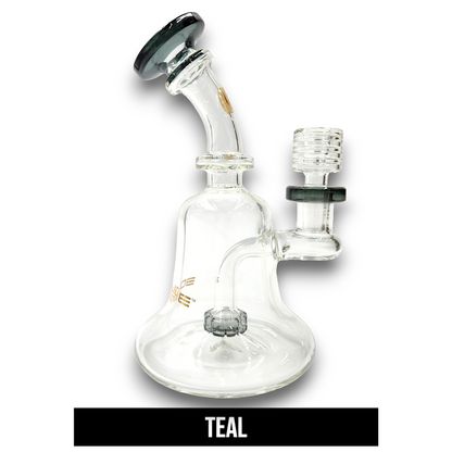 8" Bougie Bell Shape Circ Perc Bong