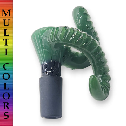 Unique Horn Glass Premium Bowl Head 14mm Male