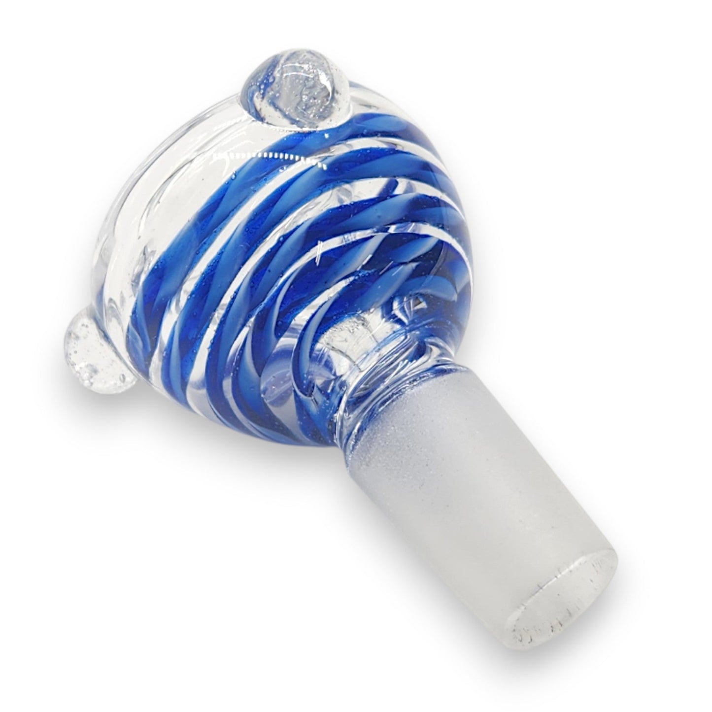 Universal Grab Color Swirl Glass Bowl Head 14mm Male